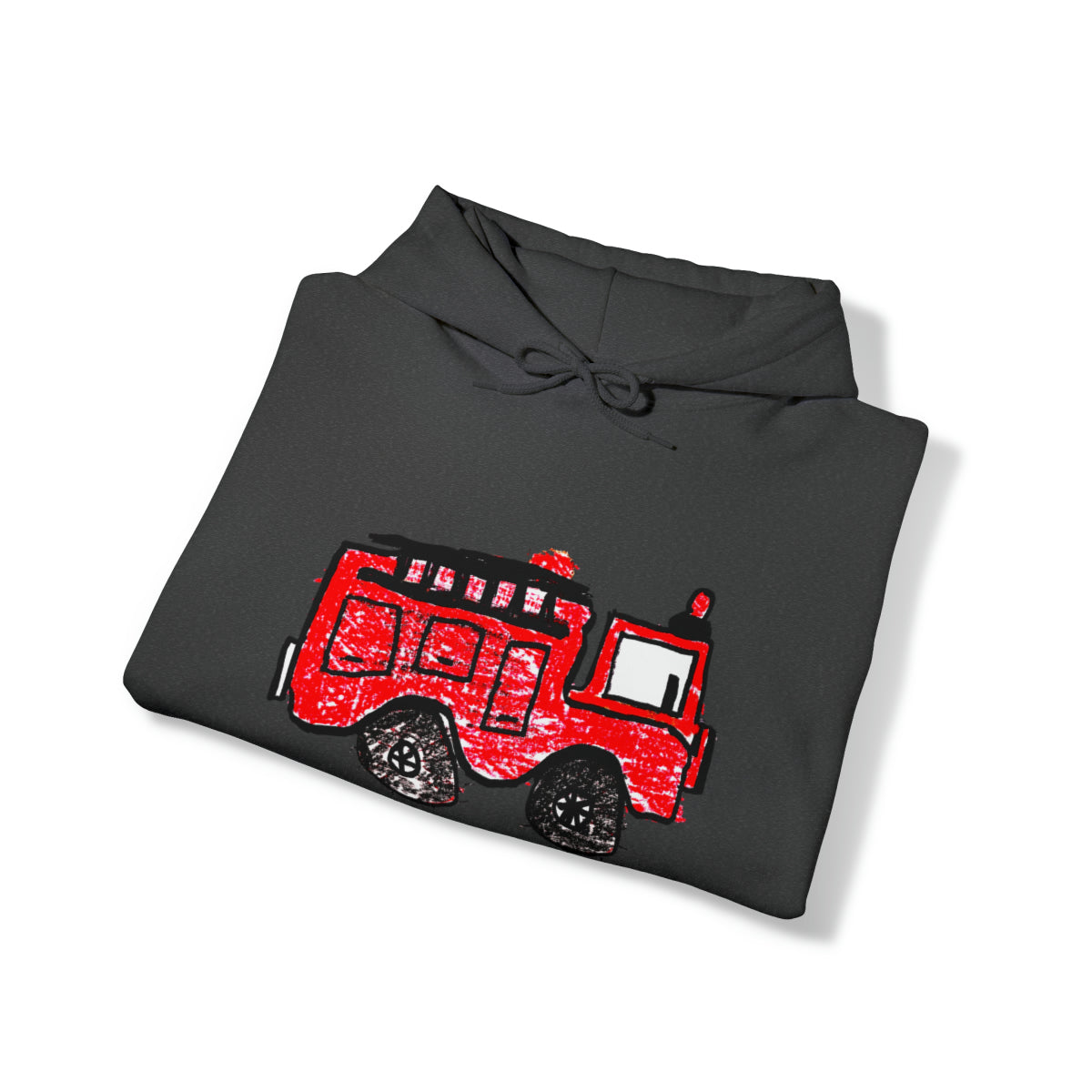 Fire Truck Unisex Heavy Blend™ Hooded Sweatshirt