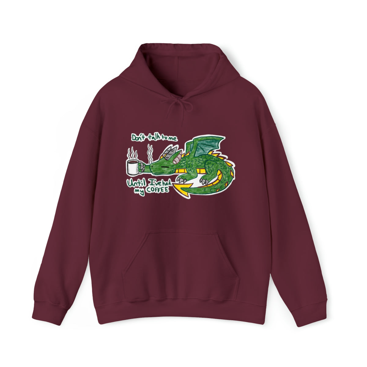 Coffee Dragon Unisex Heavy Blend™ Hooded Sweatshirt
