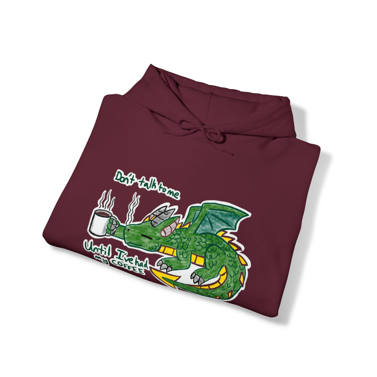 Coffee Dragon Unisex Heavy Blend™ Hooded Sweatshirt