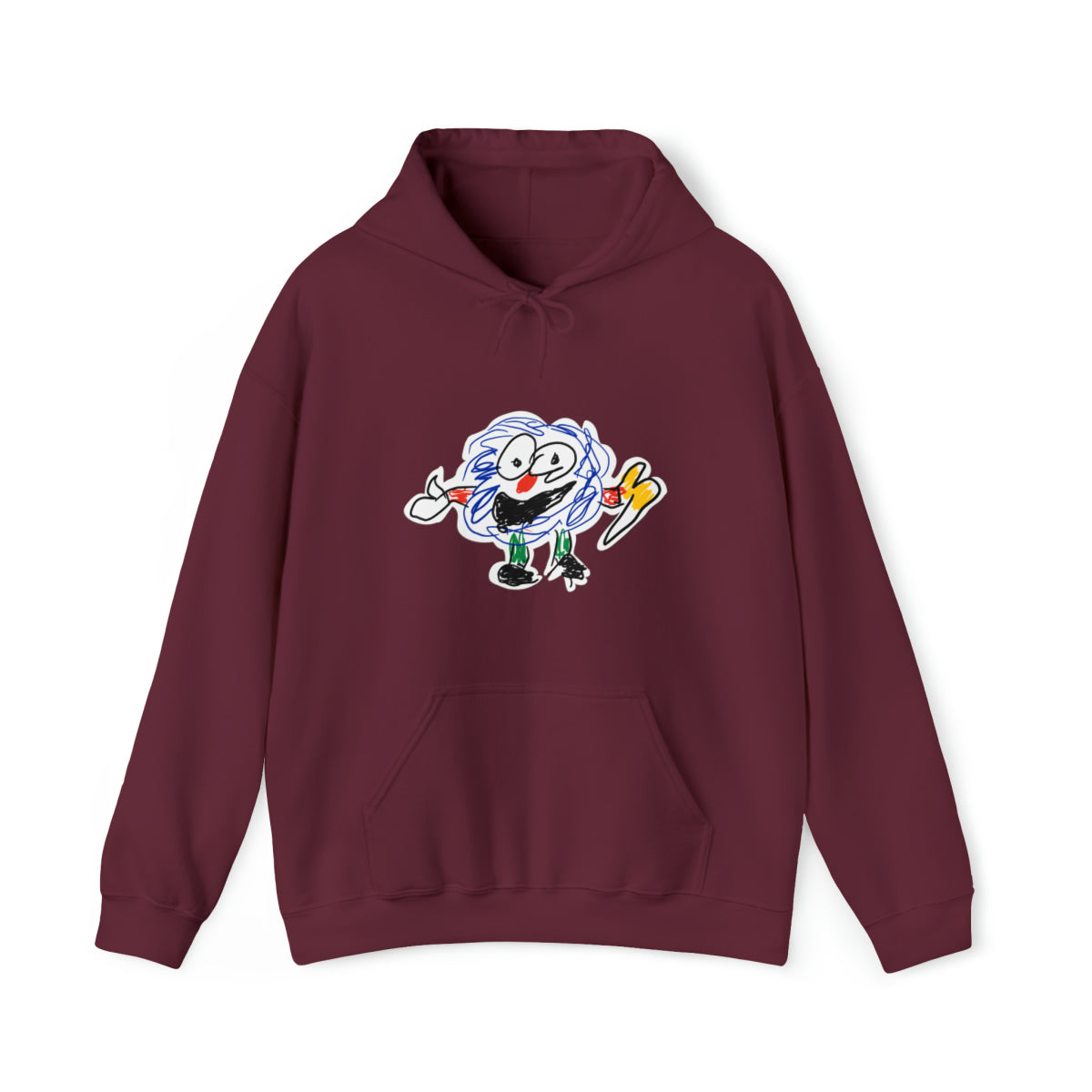 Fluffy Man Unisex Heavy Blend™ Hooded Sweatshirt