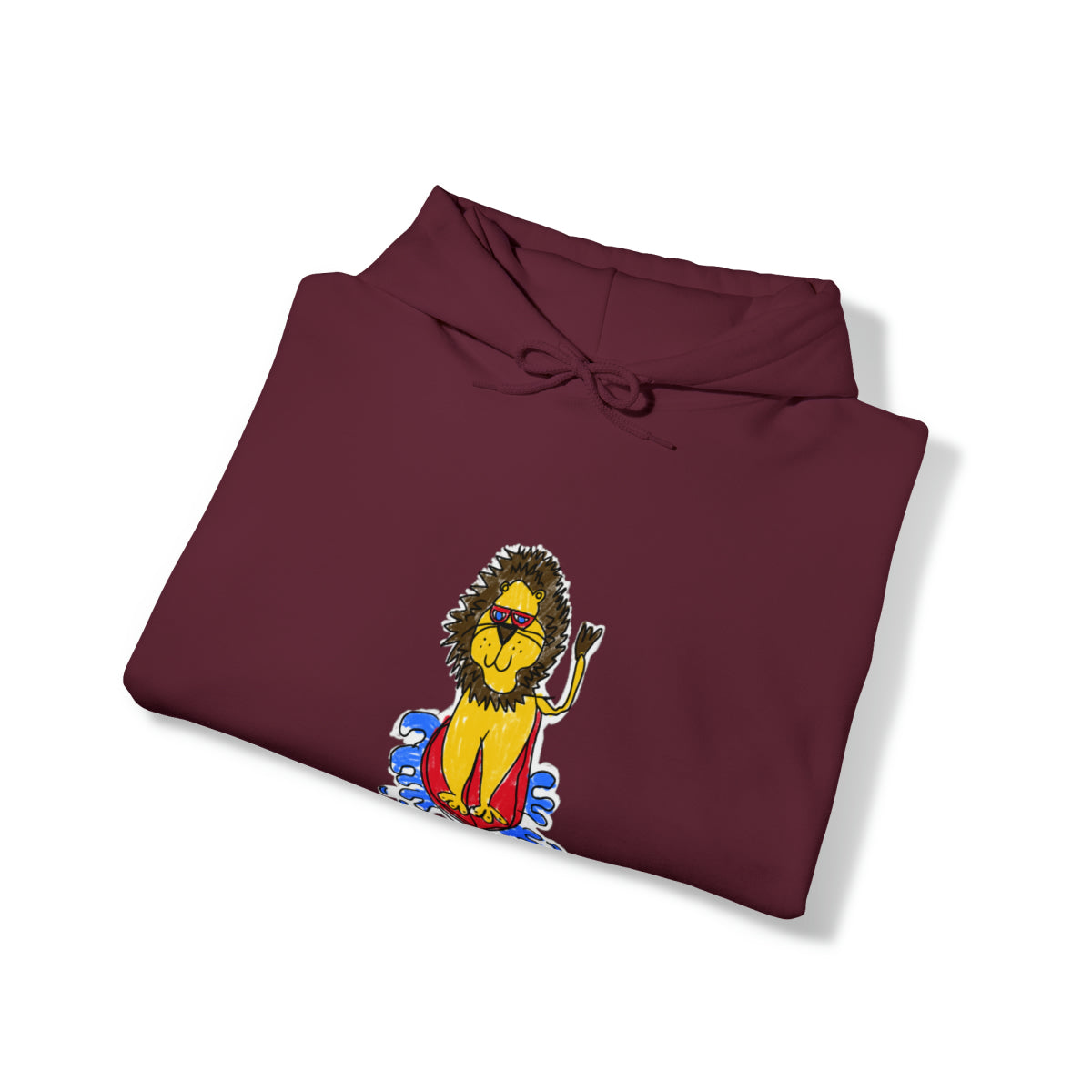 Surf Lion Unisex Heavy Blend™ Hooded Sweatshirt