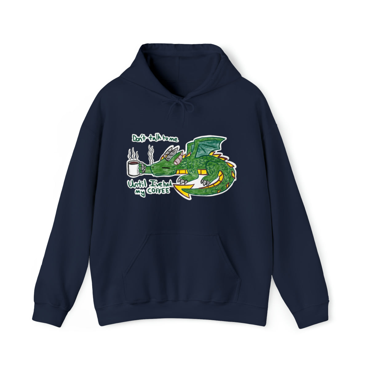 Coffee Dragon Unisex Heavy Blend™ Hooded Sweatshirt