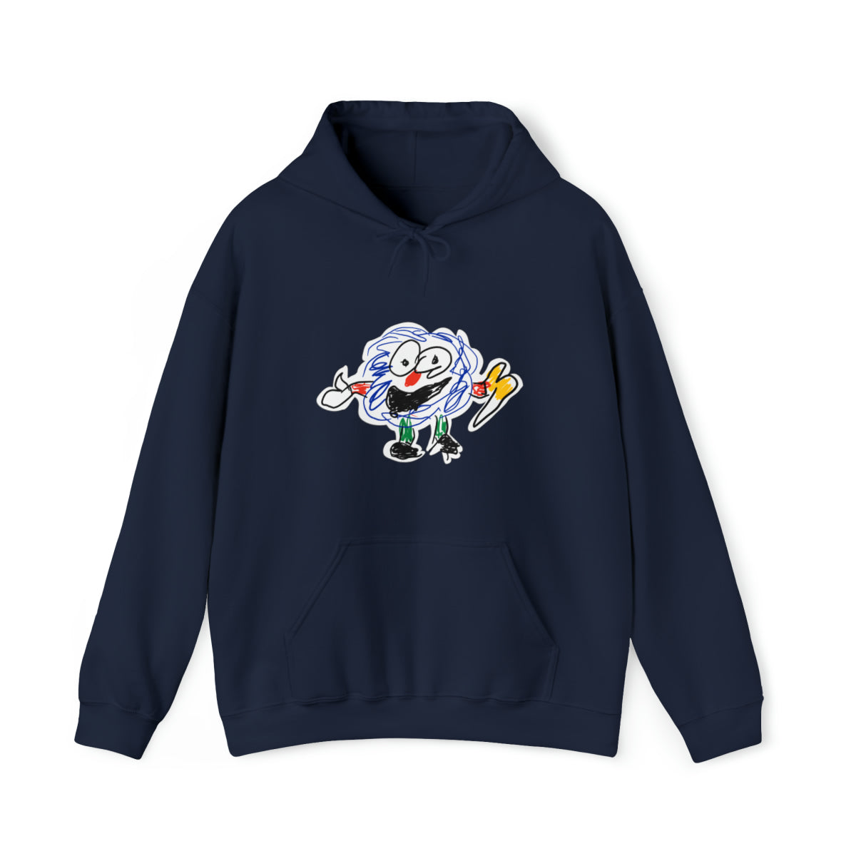 Fluffy Man Unisex Heavy Blend™ Hooded Sweatshirt