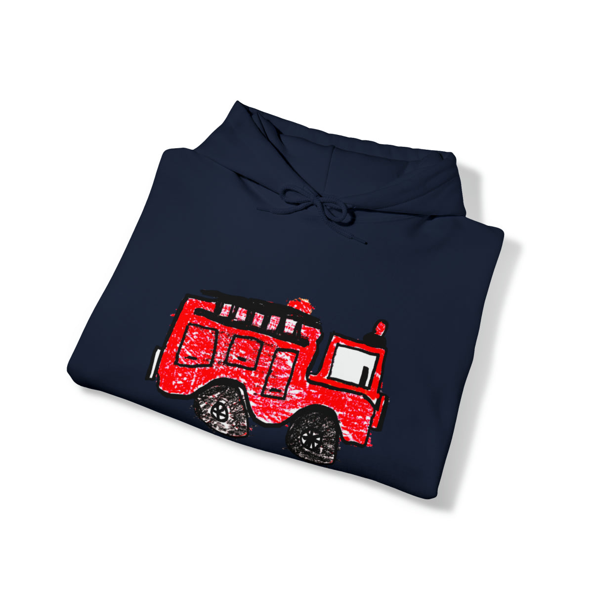 Fire Truck Unisex Heavy Blend™ Hooded Sweatshirt