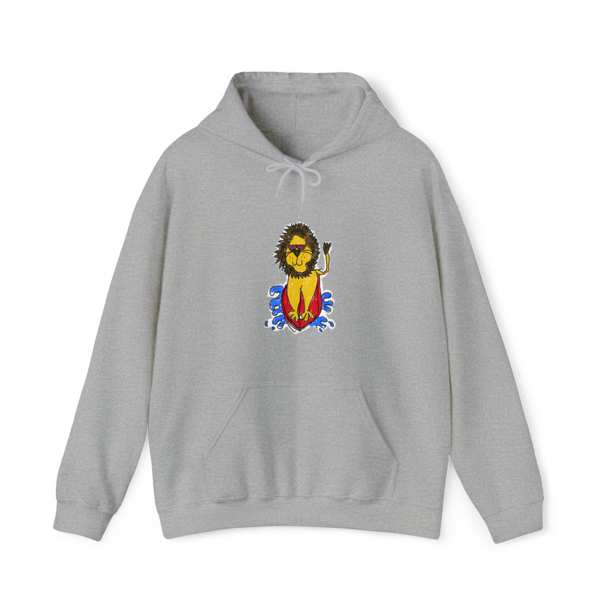 Surf Lion Unisex Heavy Blend™ Hooded Sweatshirt