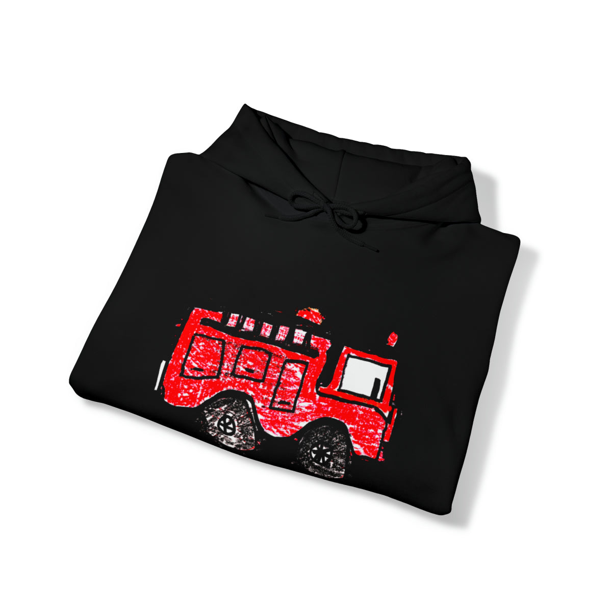 Fire Truck Unisex Heavy Blend™ Hooded Sweatshirt