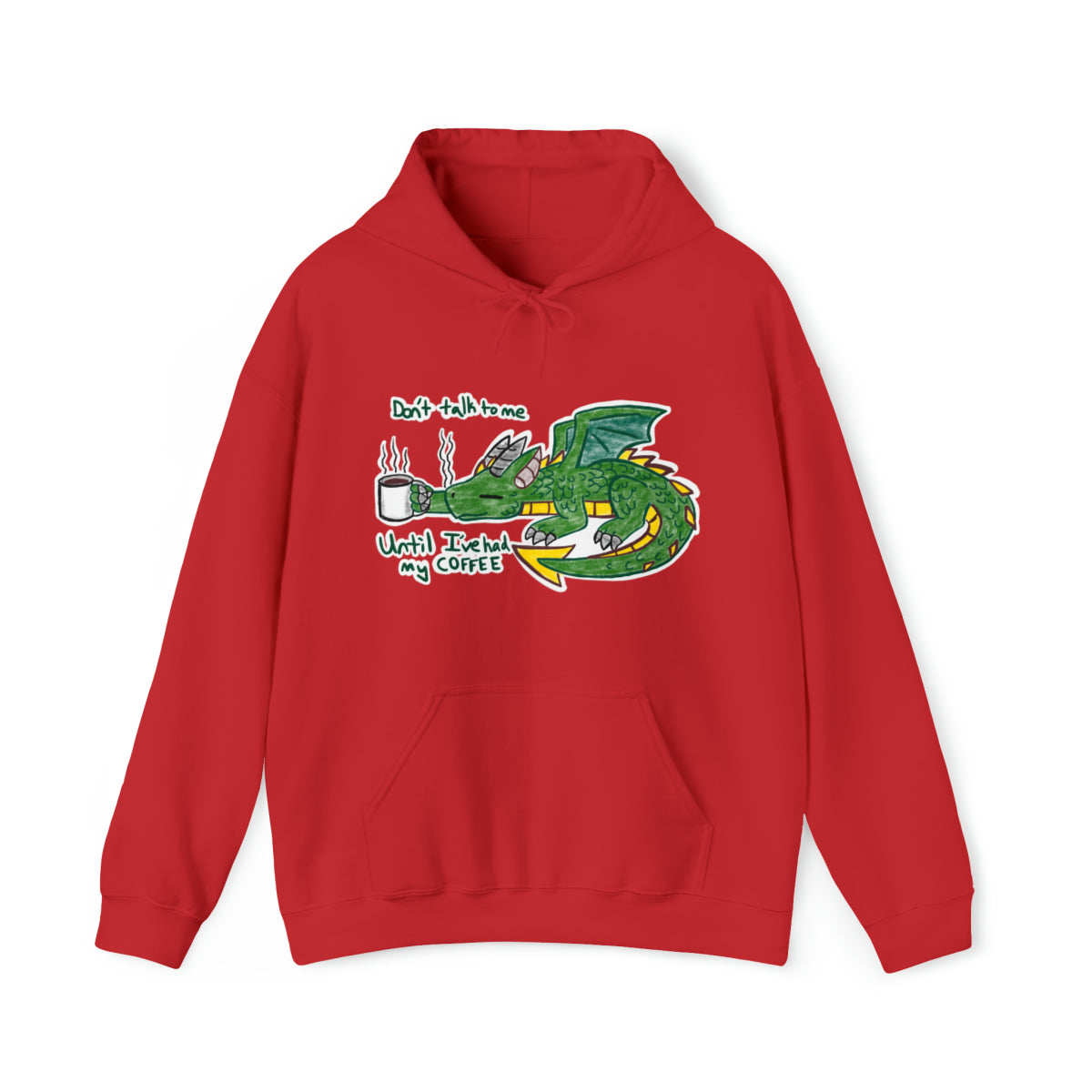 Coffee Dragon Unisex Heavy Blend™ Hooded Sweatshirt