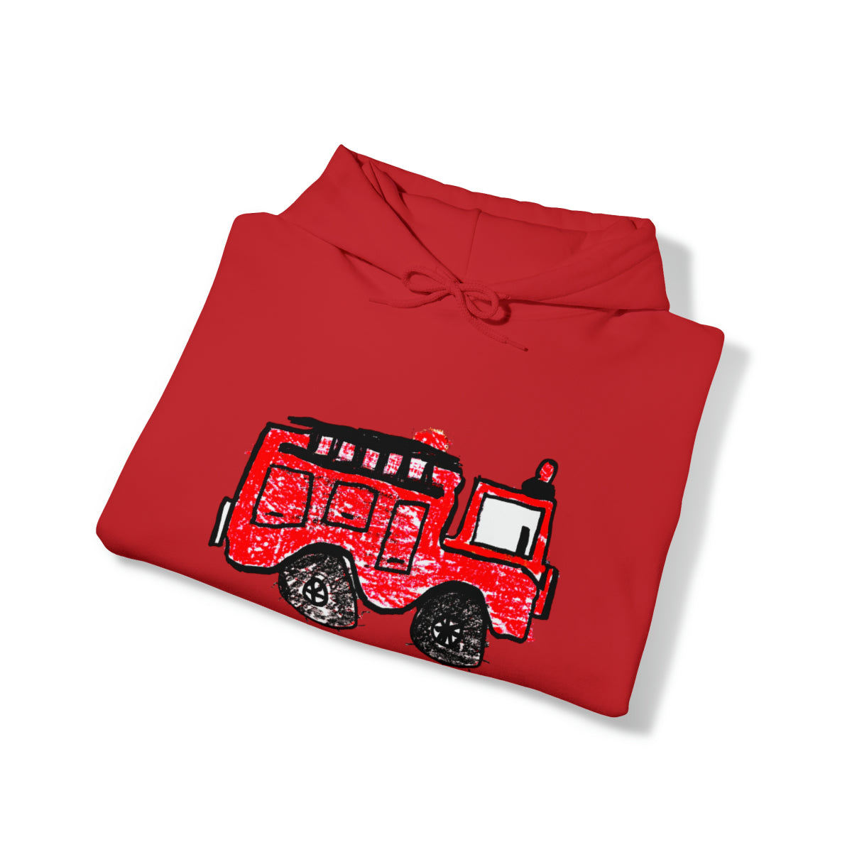 Fire Truck Unisex Heavy Blend™ Hooded Sweatshirt