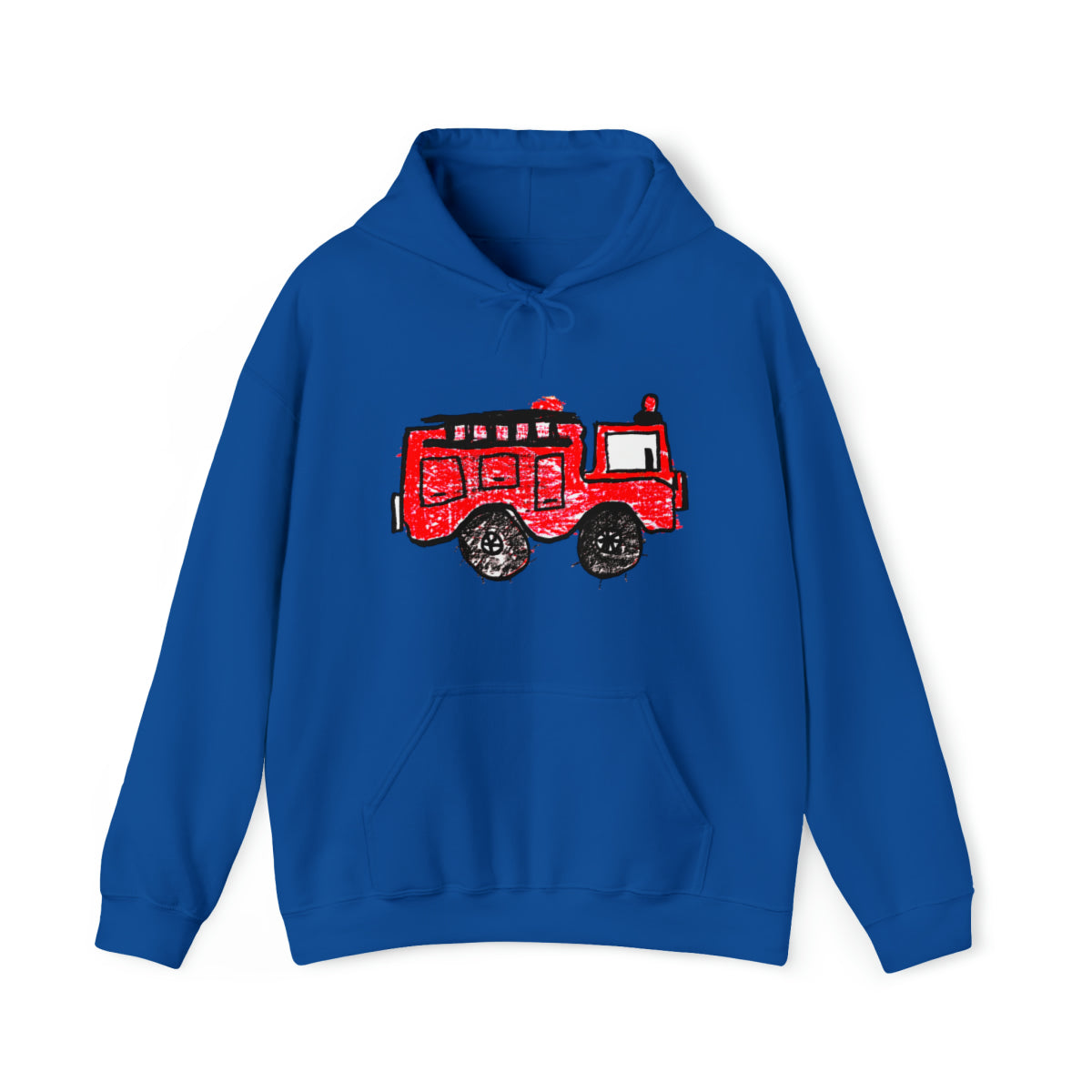Fire Truck Unisex Heavy Blend™ Hooded Sweatshirt
