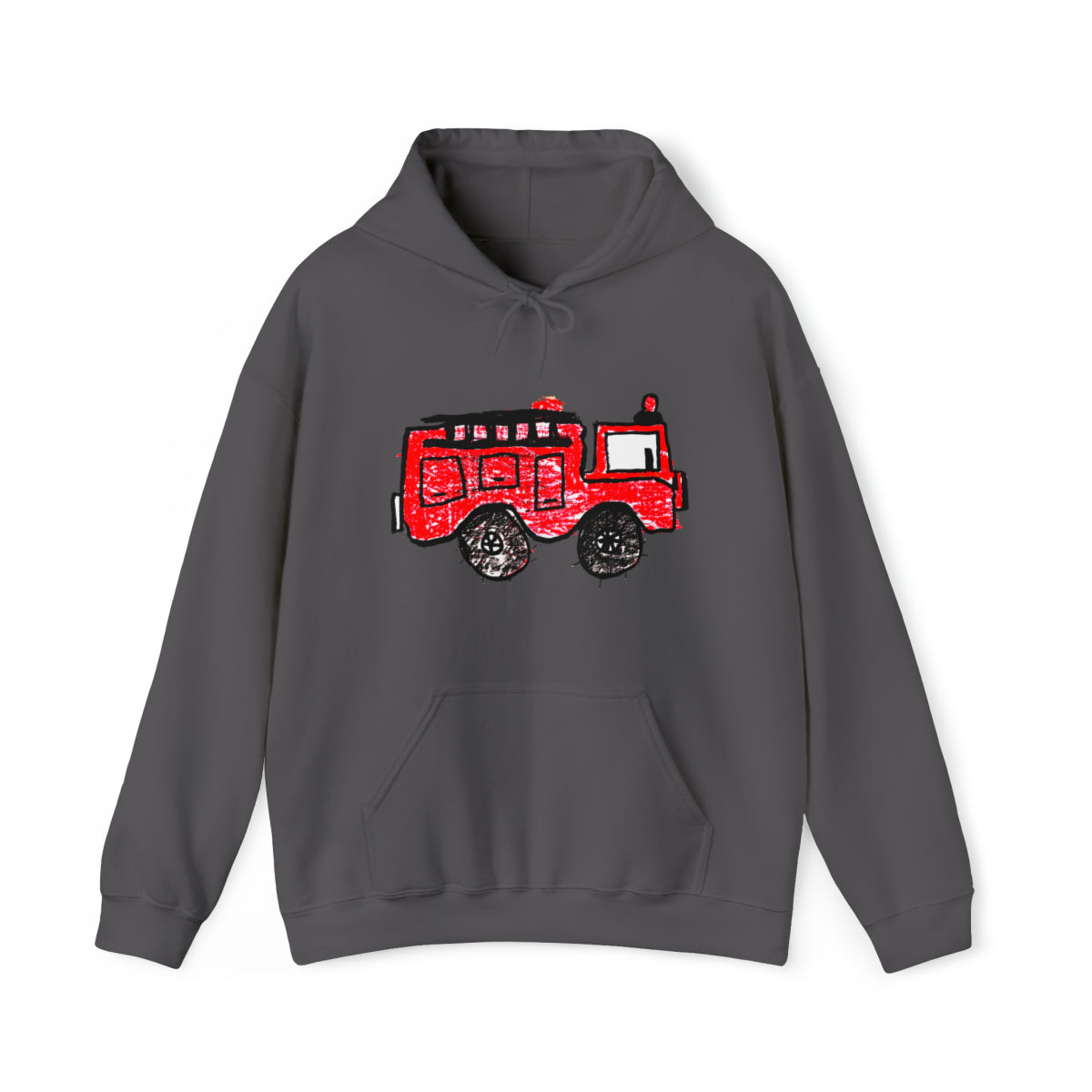 Fire Truck Unisex Heavy Blend™ Hooded Sweatshirt