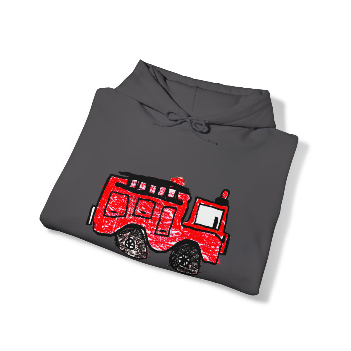 Fire Truck Unisex Heavy Blend™ Hooded Sweatshirt