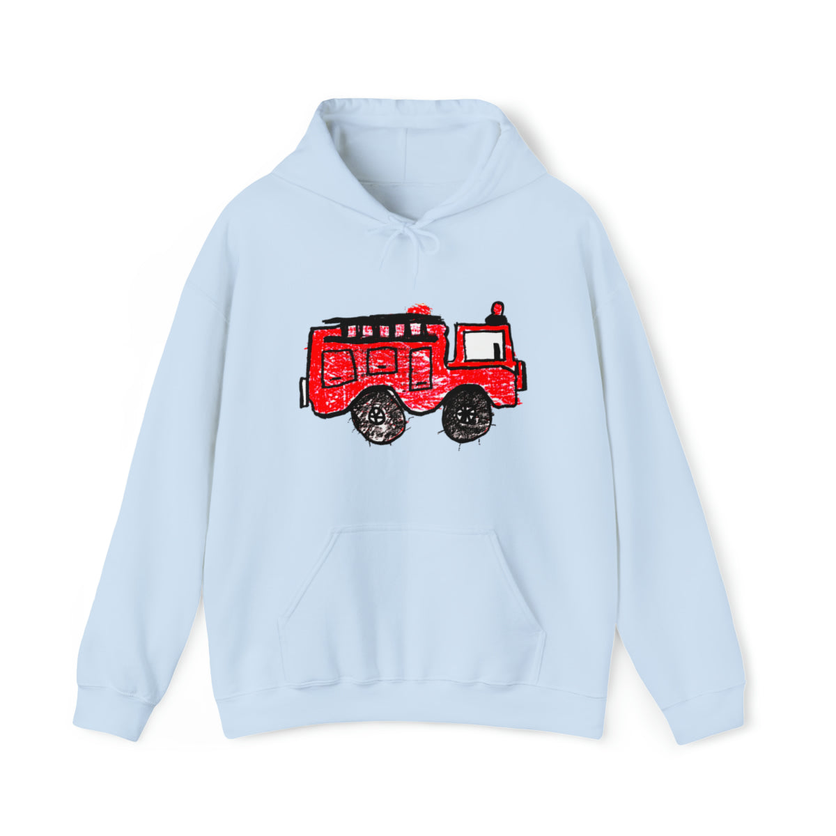 Fire Truck Unisex Heavy Blend™ Hooded Sweatshirt