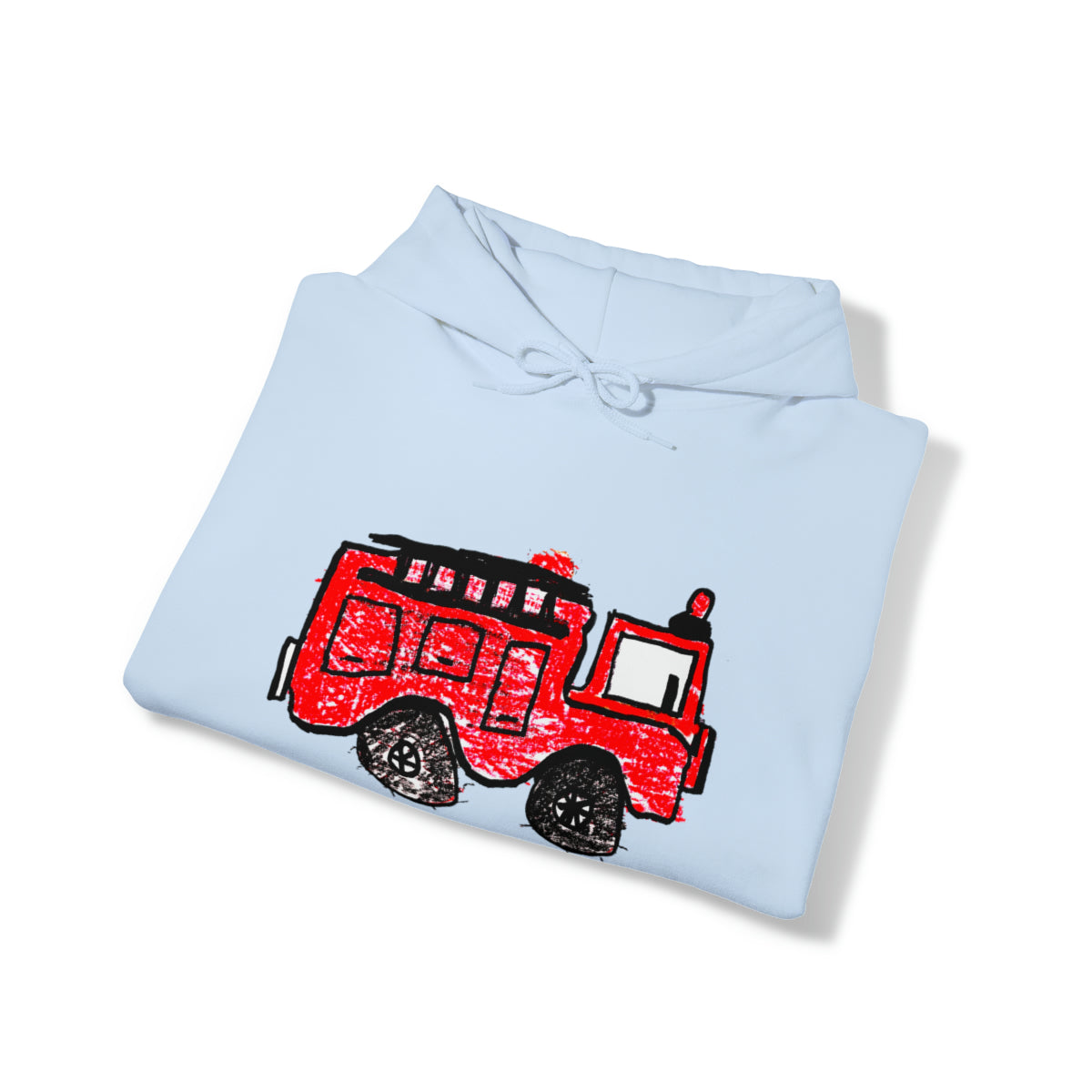 Fire Truck Unisex Heavy Blend™ Hooded Sweatshirt