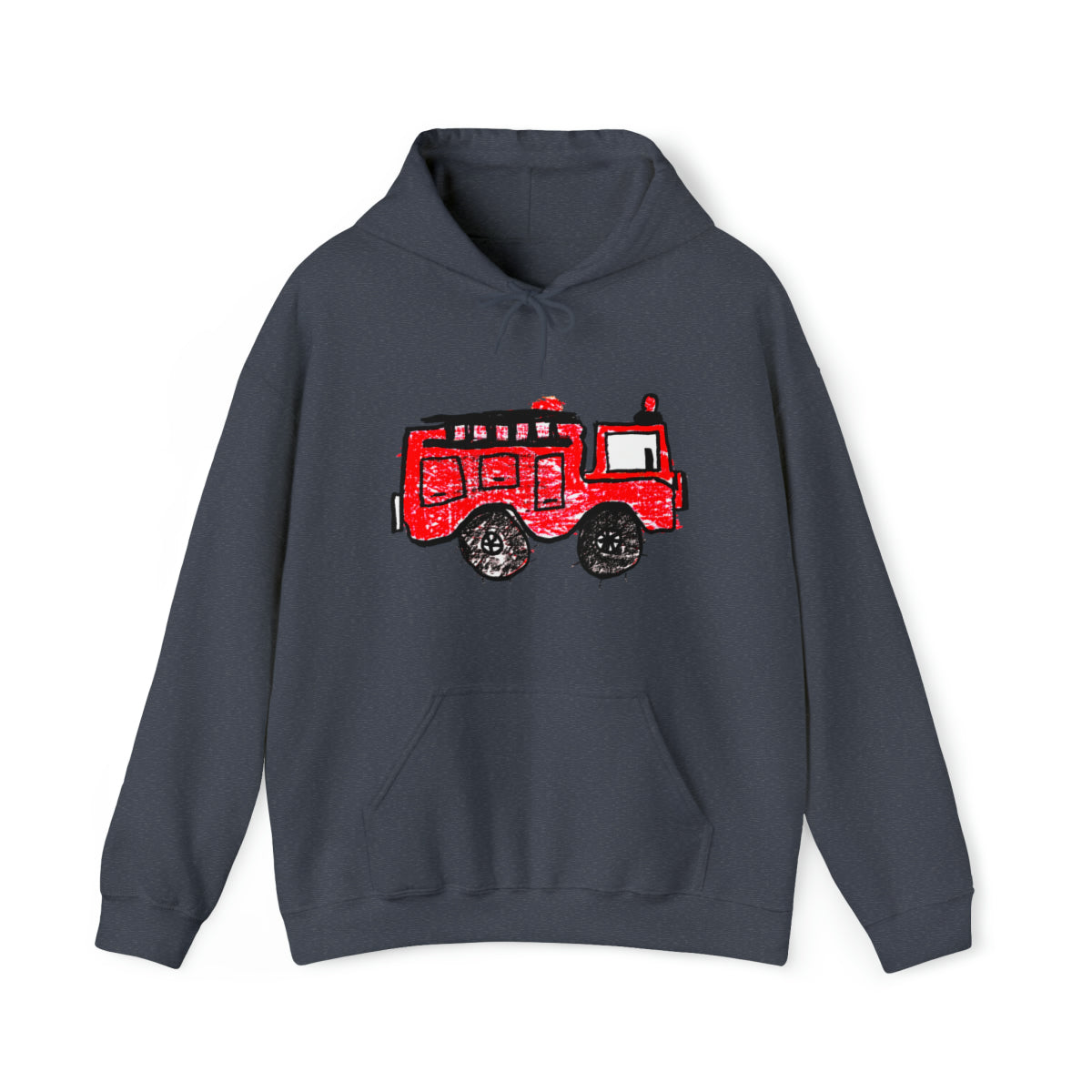 Fire Truck Unisex Heavy Blend™ Hooded Sweatshirt