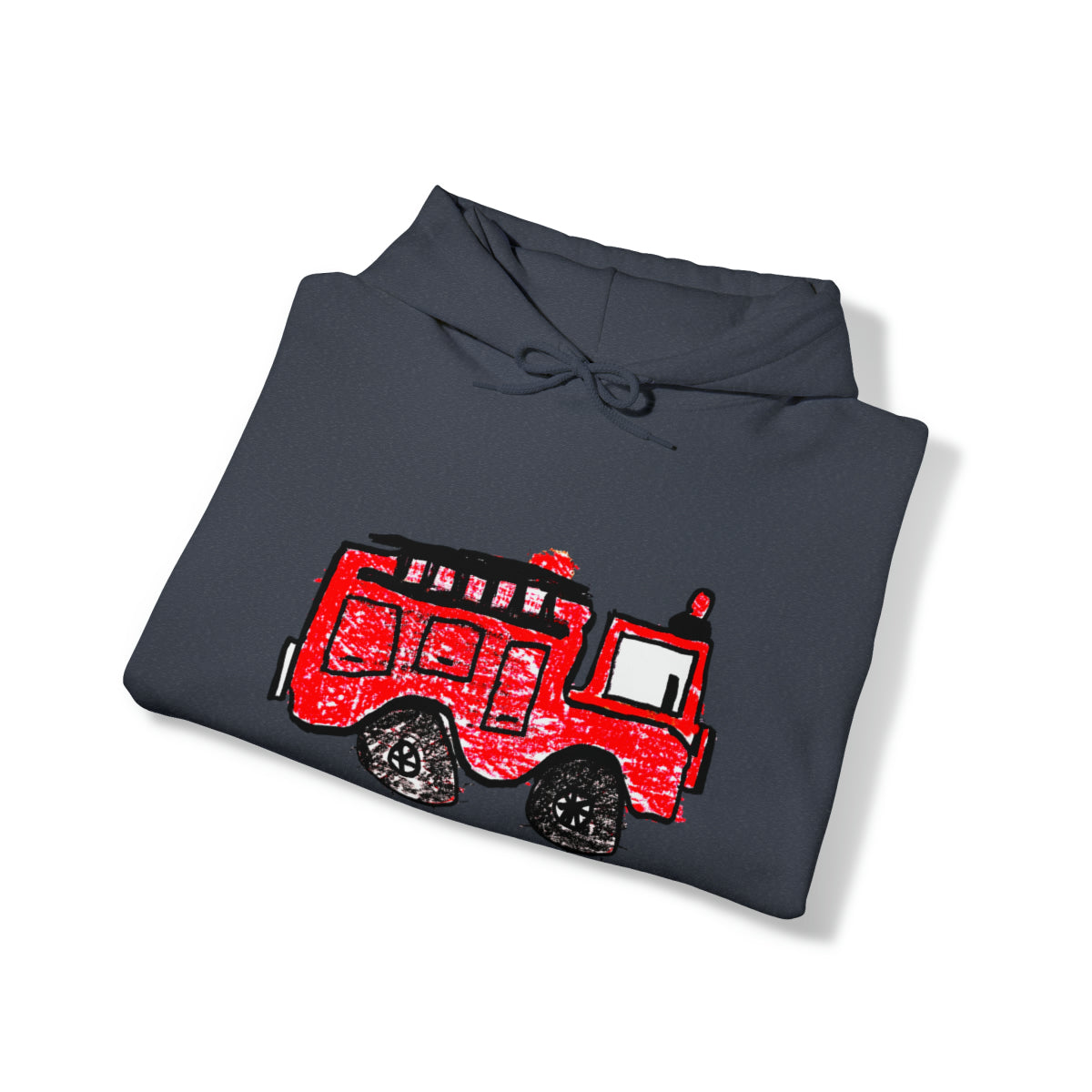 Fire Truck Unisex Heavy Blend™ Hooded Sweatshirt