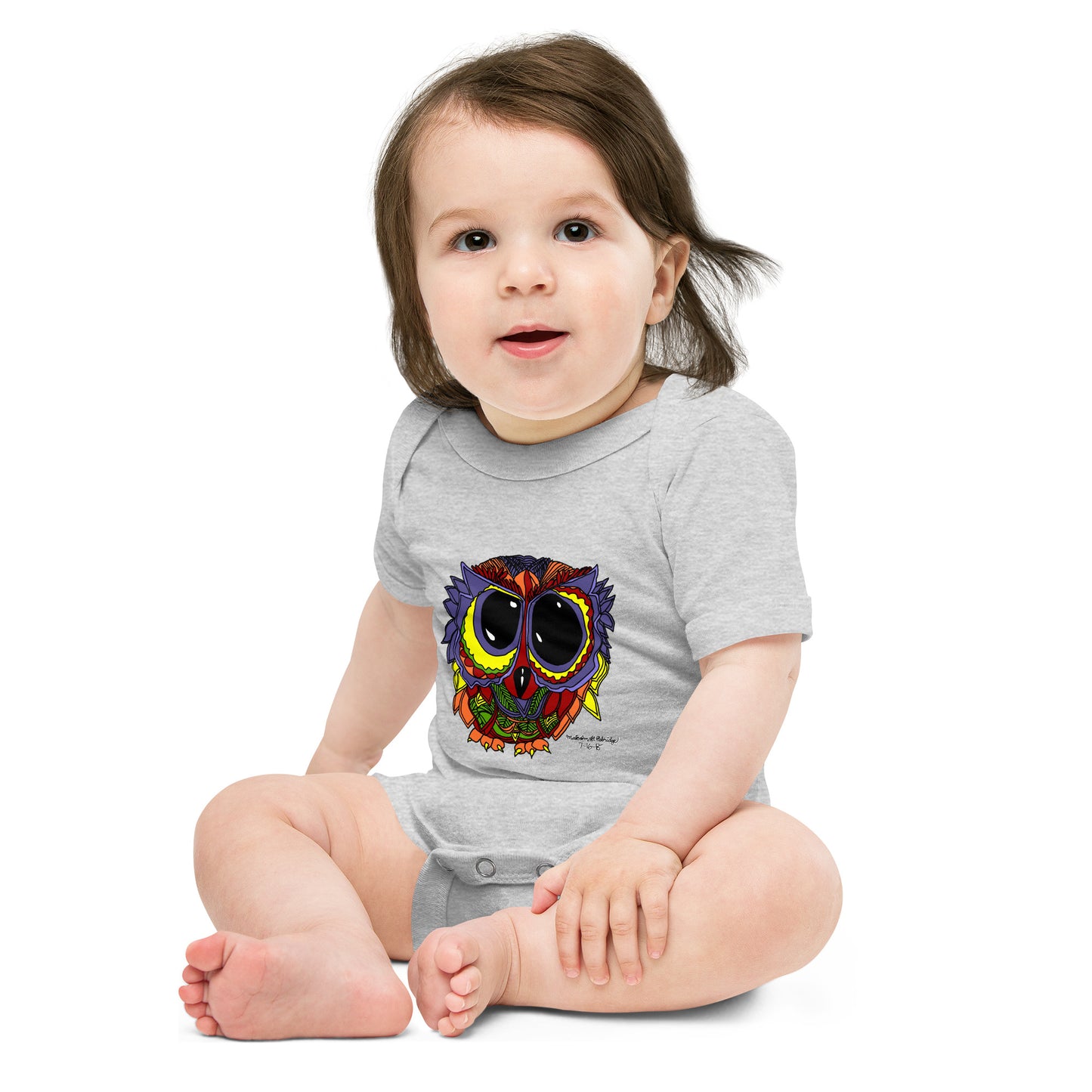 Malcolm's Owl Baby short sleeve one piece