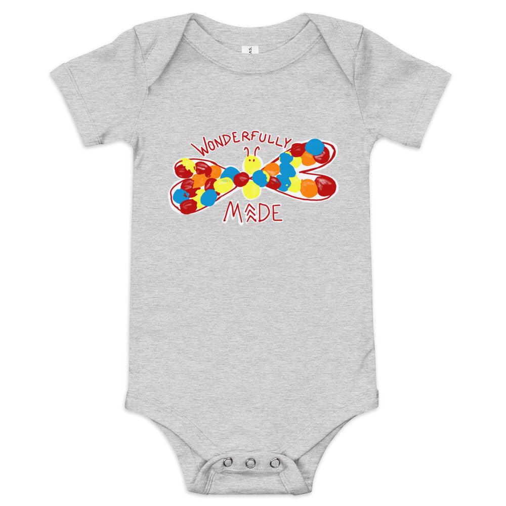 Wonderfully Made Baby short sleeve one piece