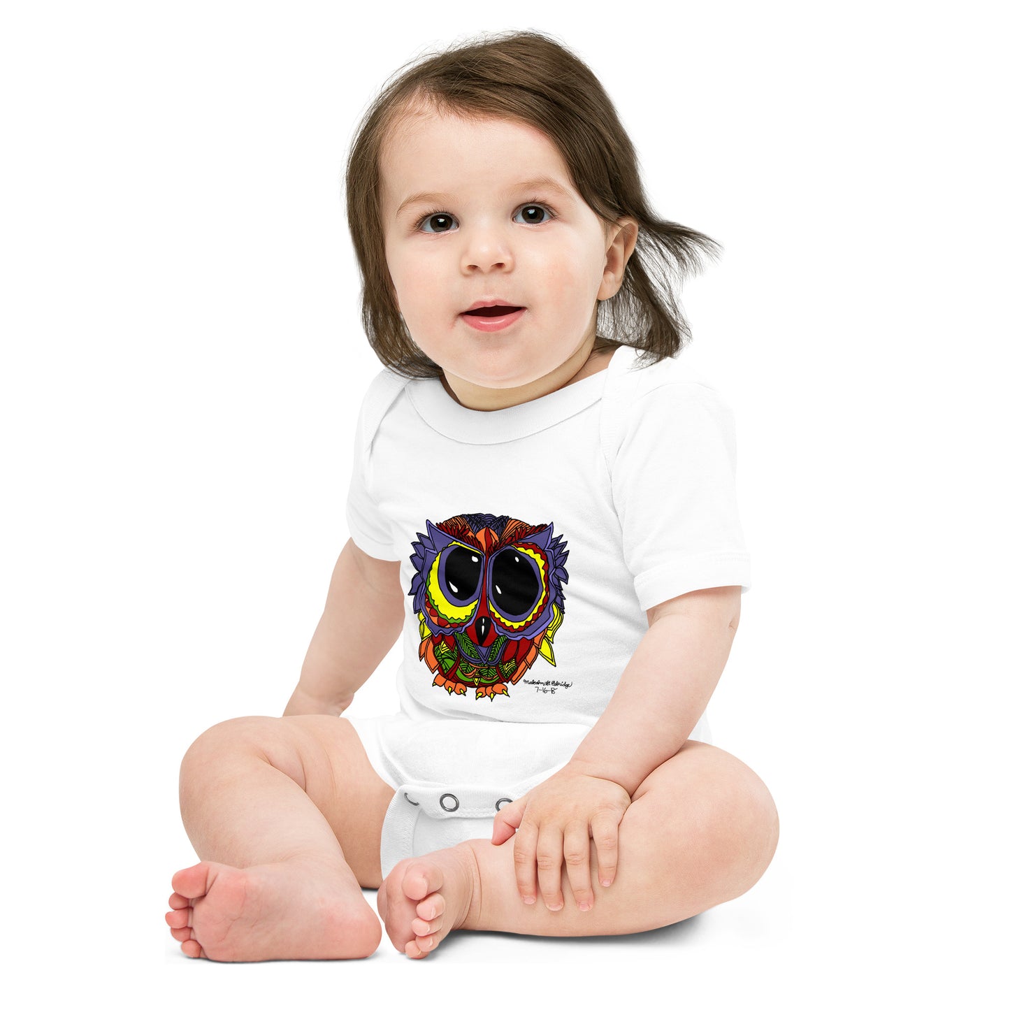 Malcolm's Owl Baby short sleeve one piece