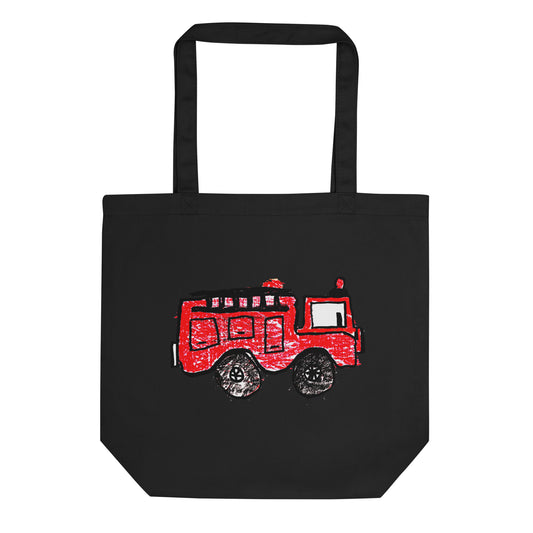 Fire Truck Eco Tote Bag