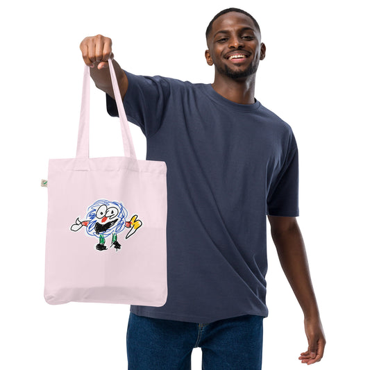 Fluffy Man Organic tote bag