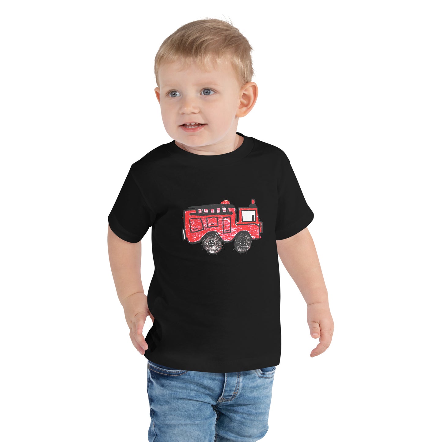 Fire Truck Toddler Tee