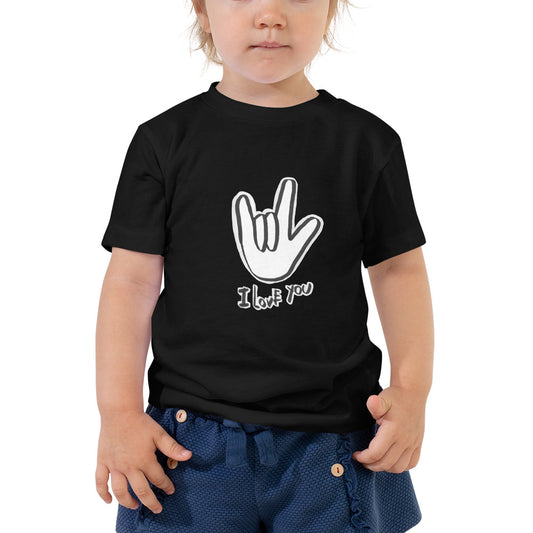 I Love You ASL Toddler Tee