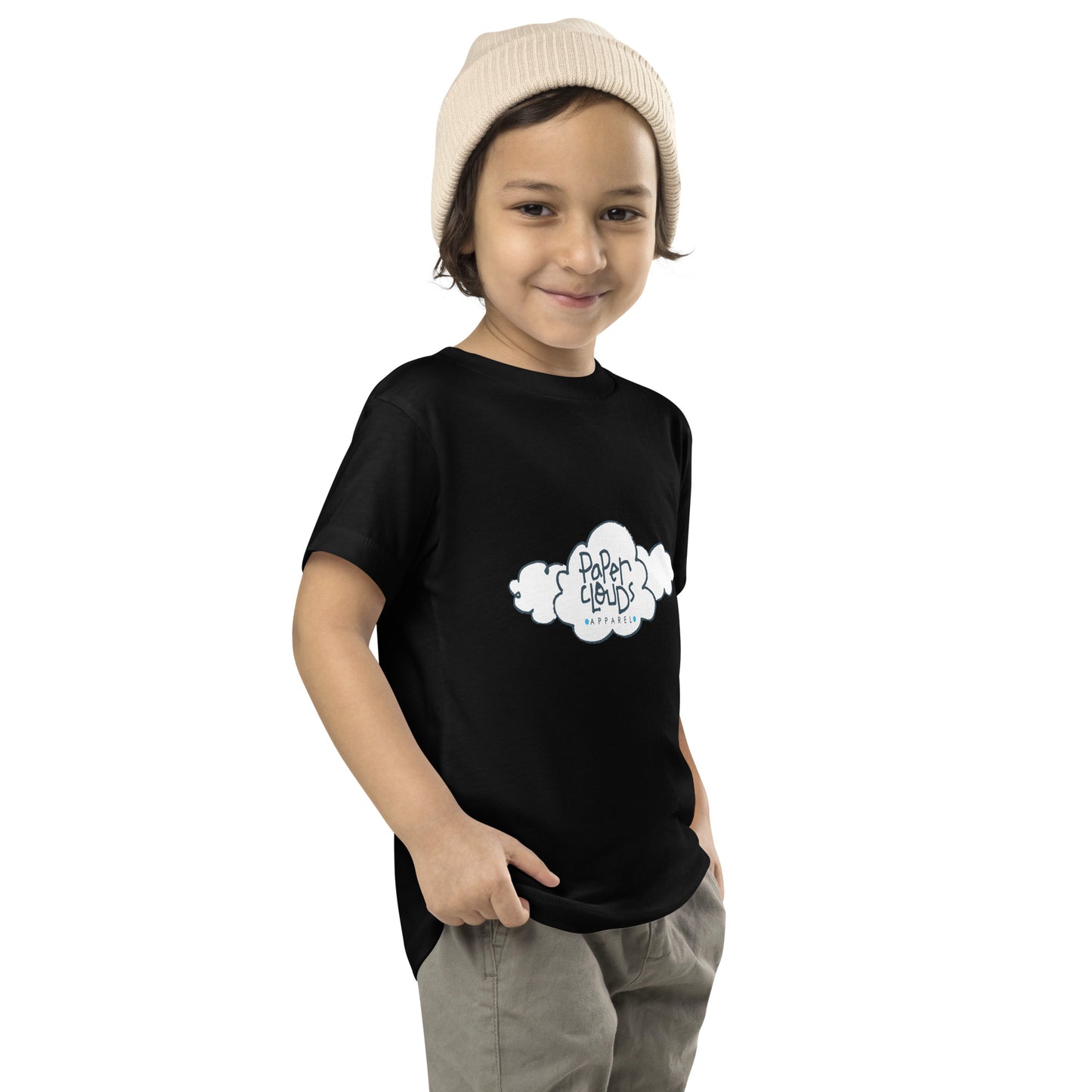 Paper Clouds Apparel Logo Toddler Tee