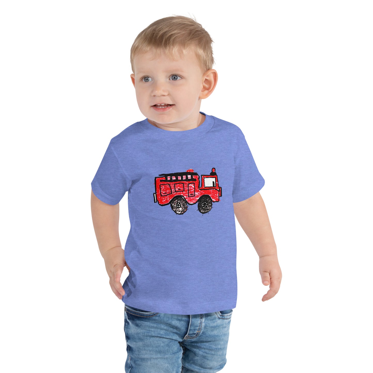 Fire Truck Toddler Tee