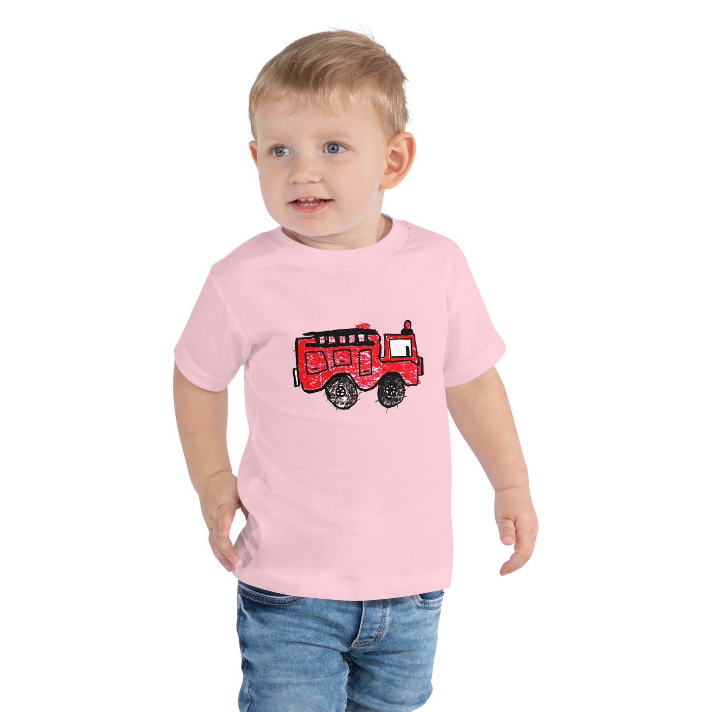 Fire Truck Toddler Tee