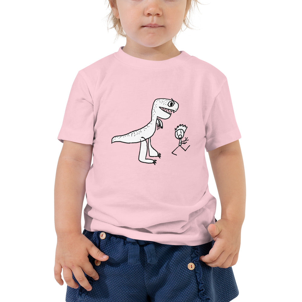 Dino Chase Toddler Tee