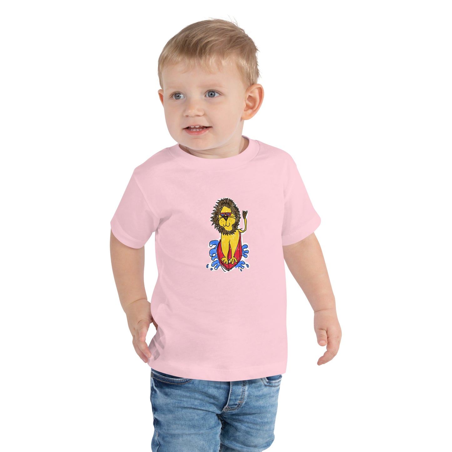 Surf Lion Toddler Tee