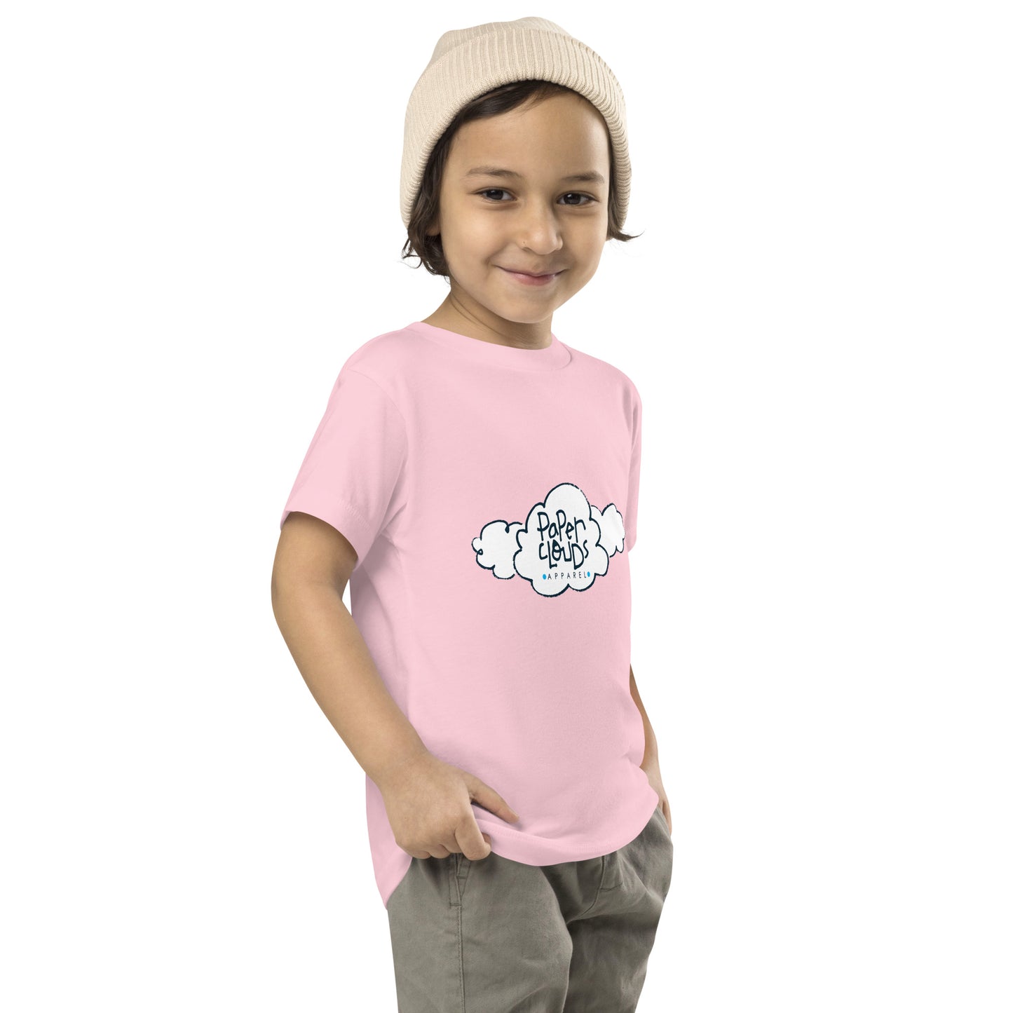 Paper Clouds Apparel Logo Toddler Tee
