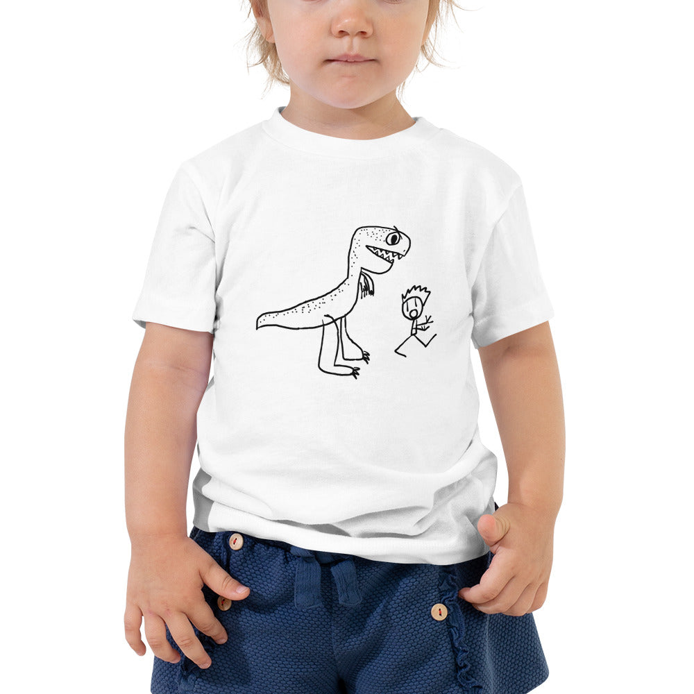 Dino Chase Toddler Tee