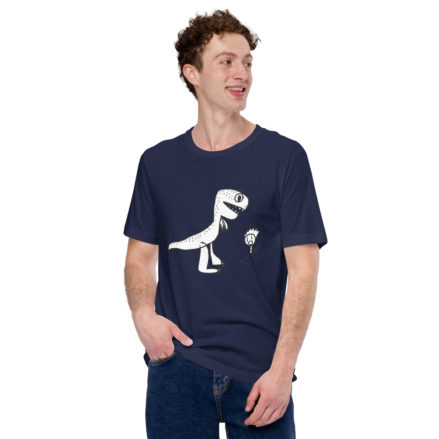 Dino Chase Men's tee