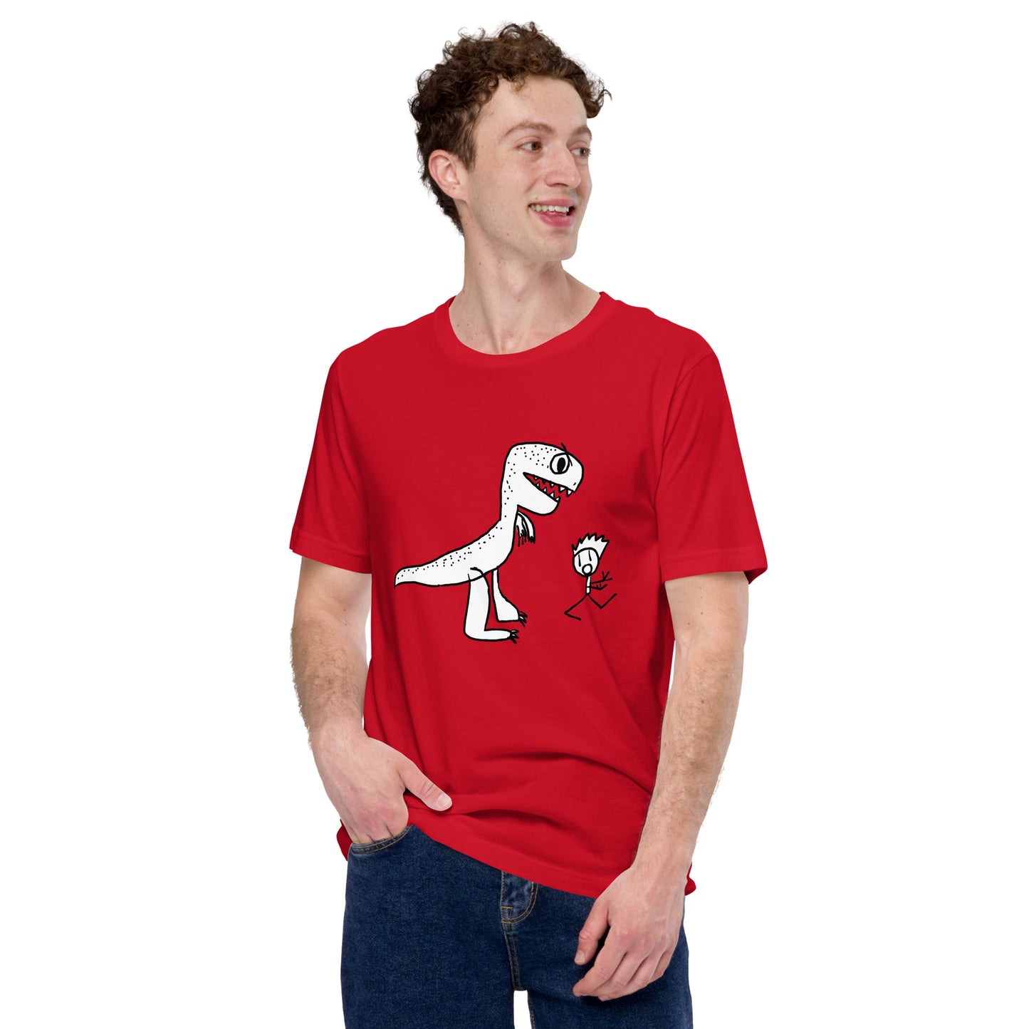 Dino Chase Men's tee