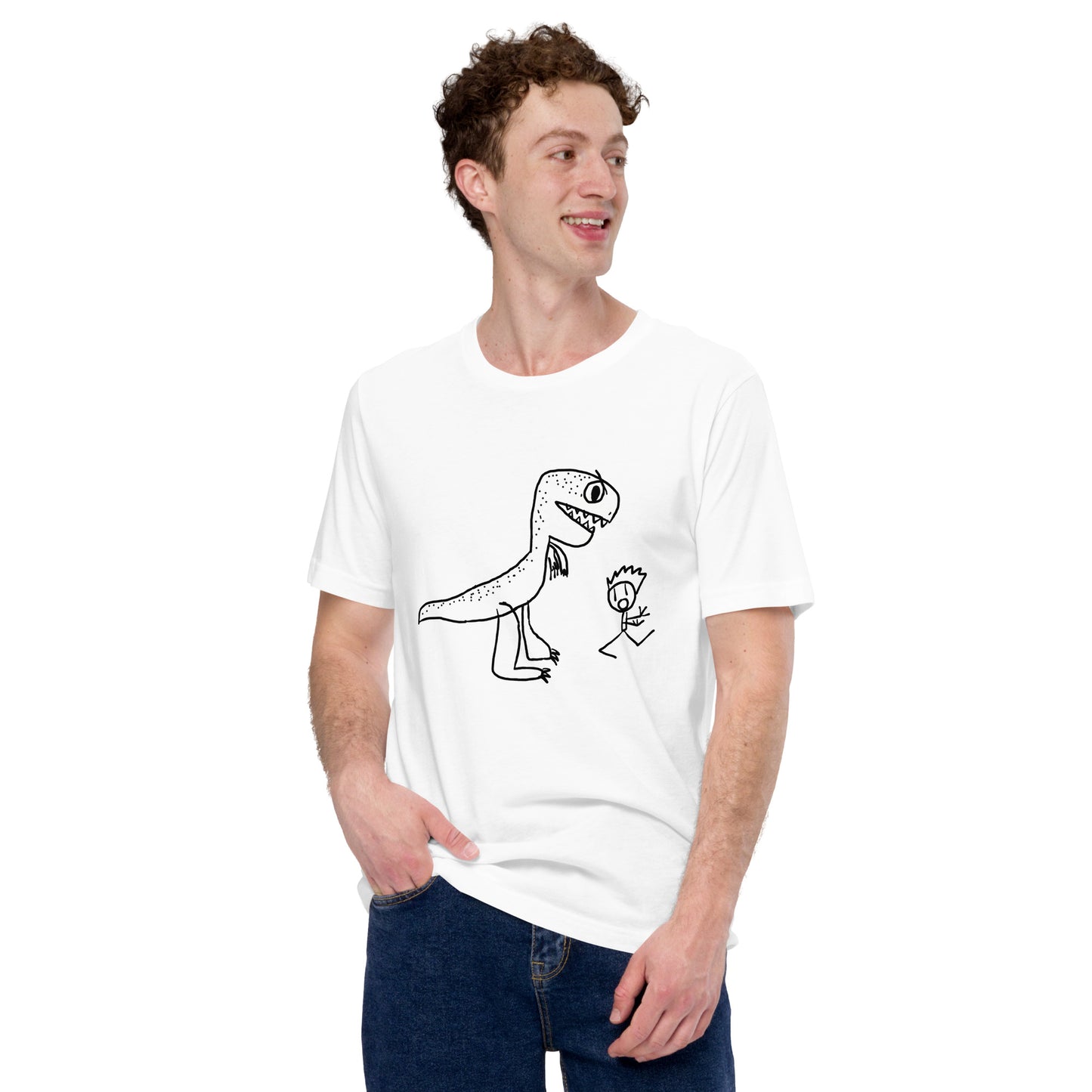 Dino Chase Men's tee