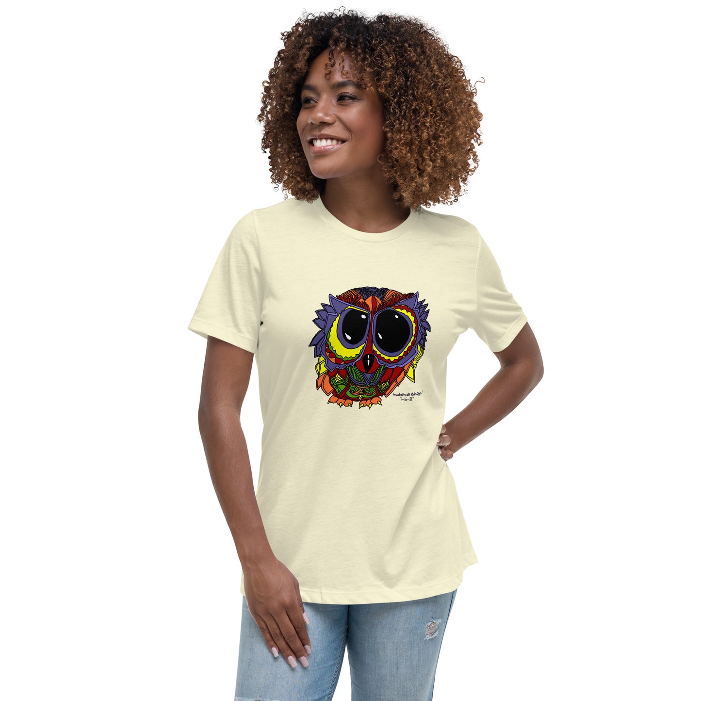 Malcolm's Owl Women's Relaxed Tee