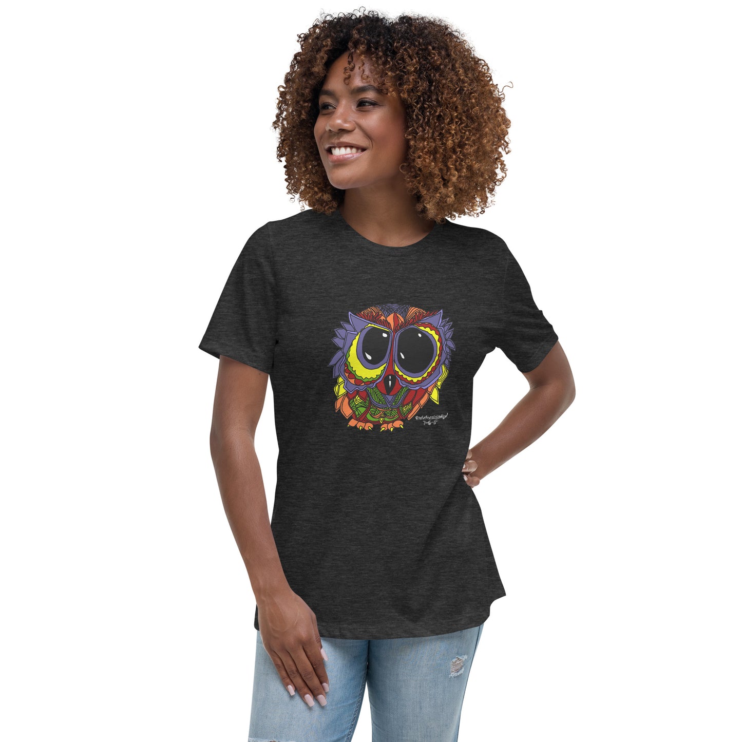 Malcolm's Owl Women's Relaxed Tee
