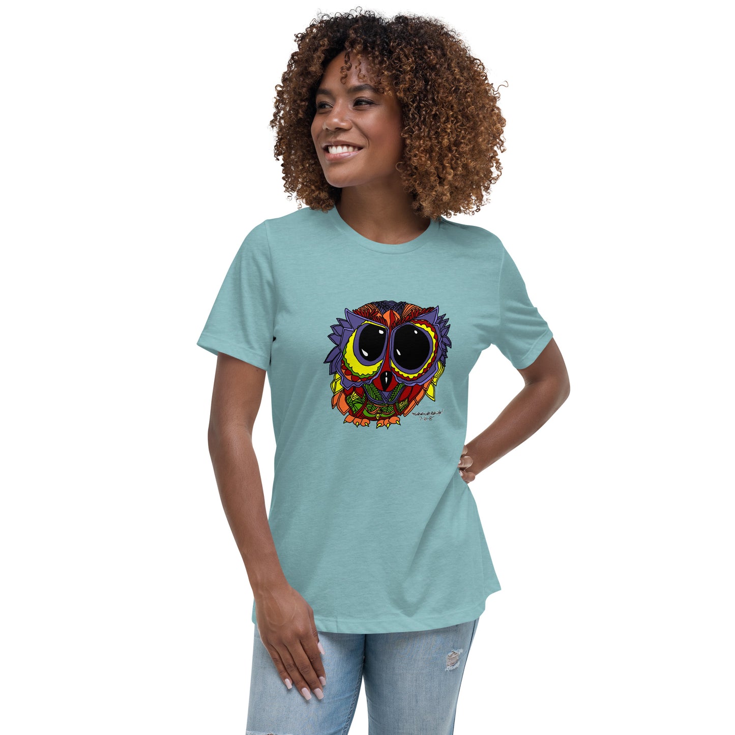 Malcolm's Owl Women's Relaxed Tee
