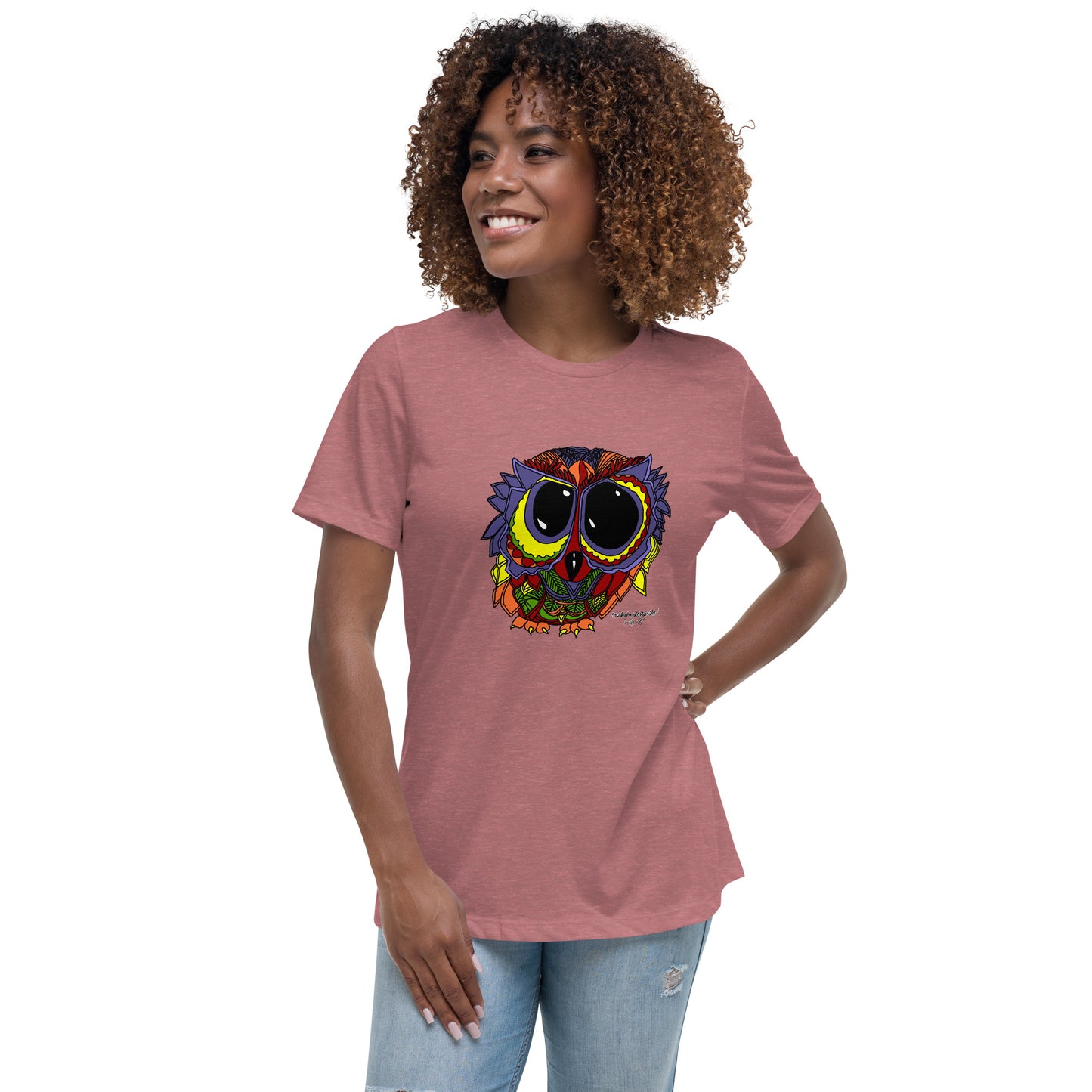 Malcolm's Owl Women's Relaxed Tee