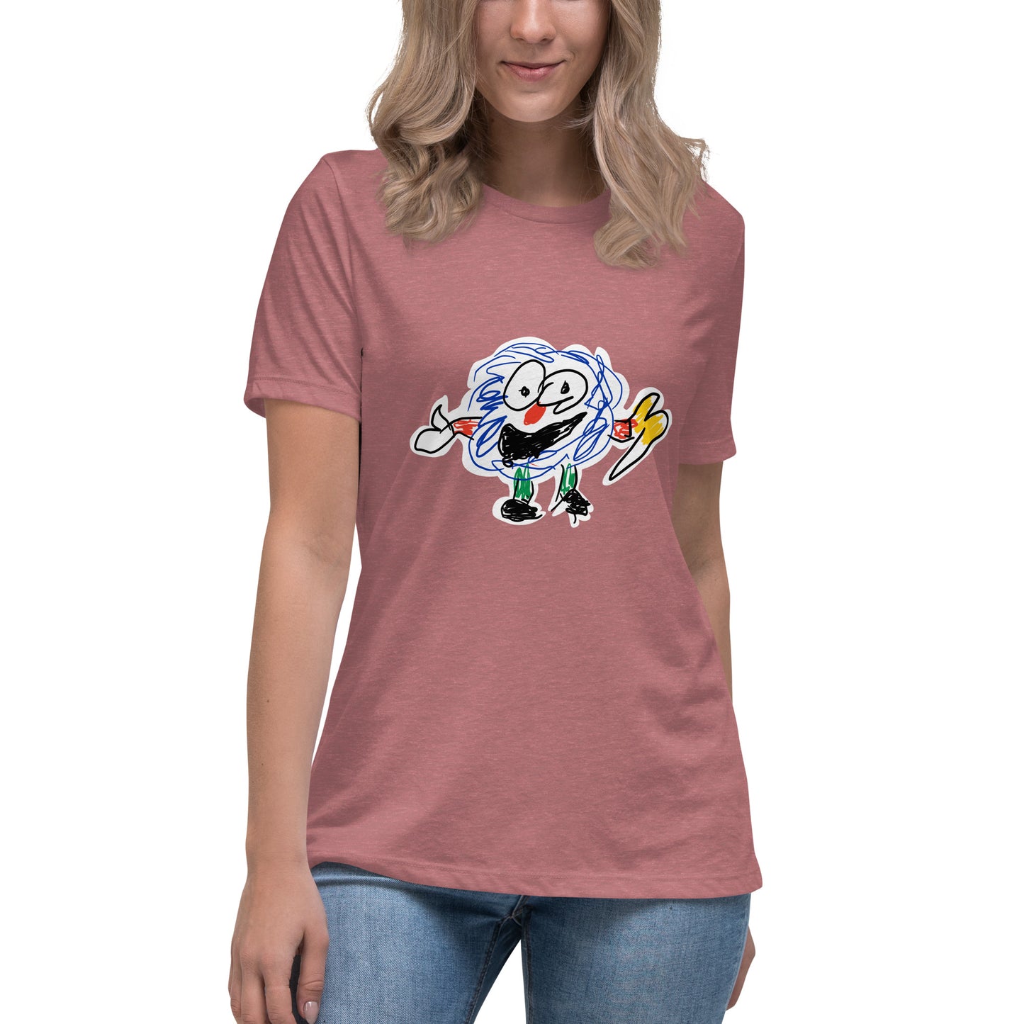 Fluffy Man Women's Relaxed Tee