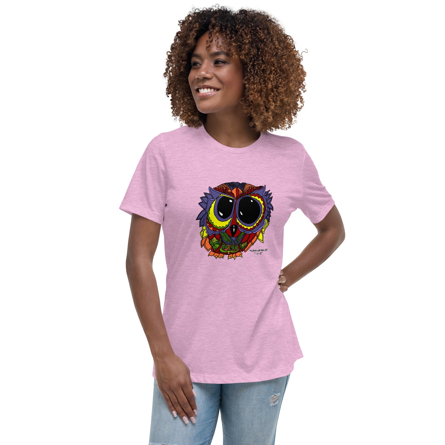 Malcolm's Owl Women's Relaxed Tee