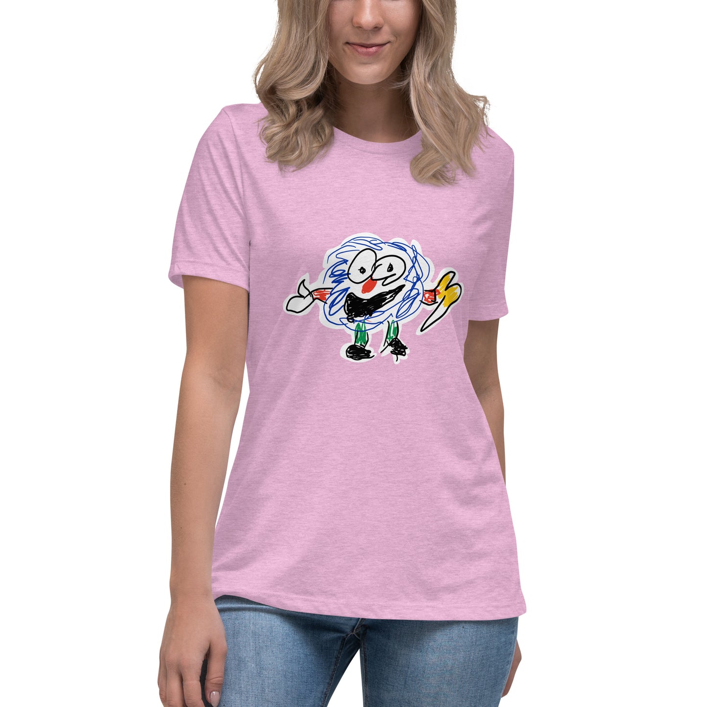 Fluffy Man Women's Relaxed Tee