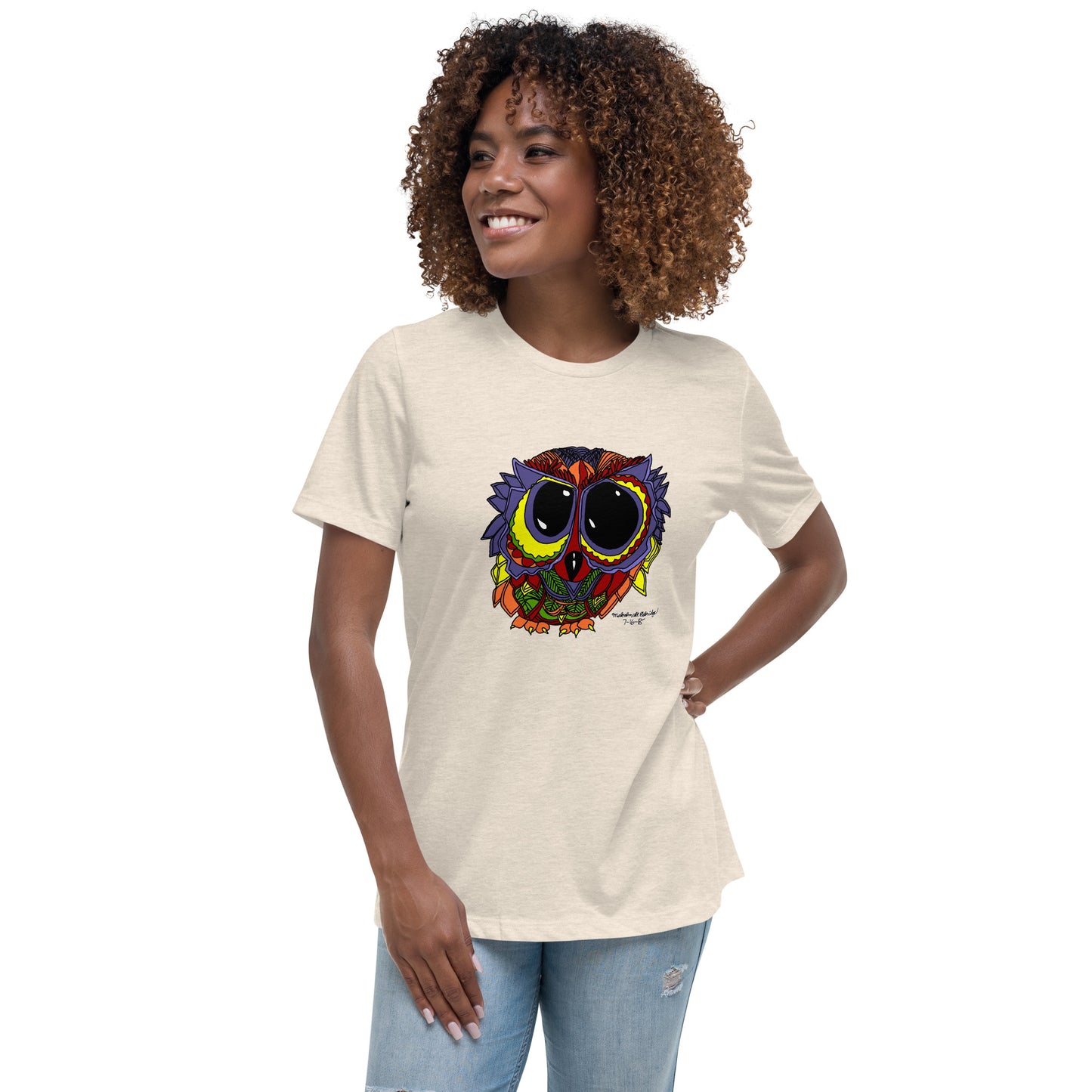 Malcolm's Owl Women's Relaxed Tee