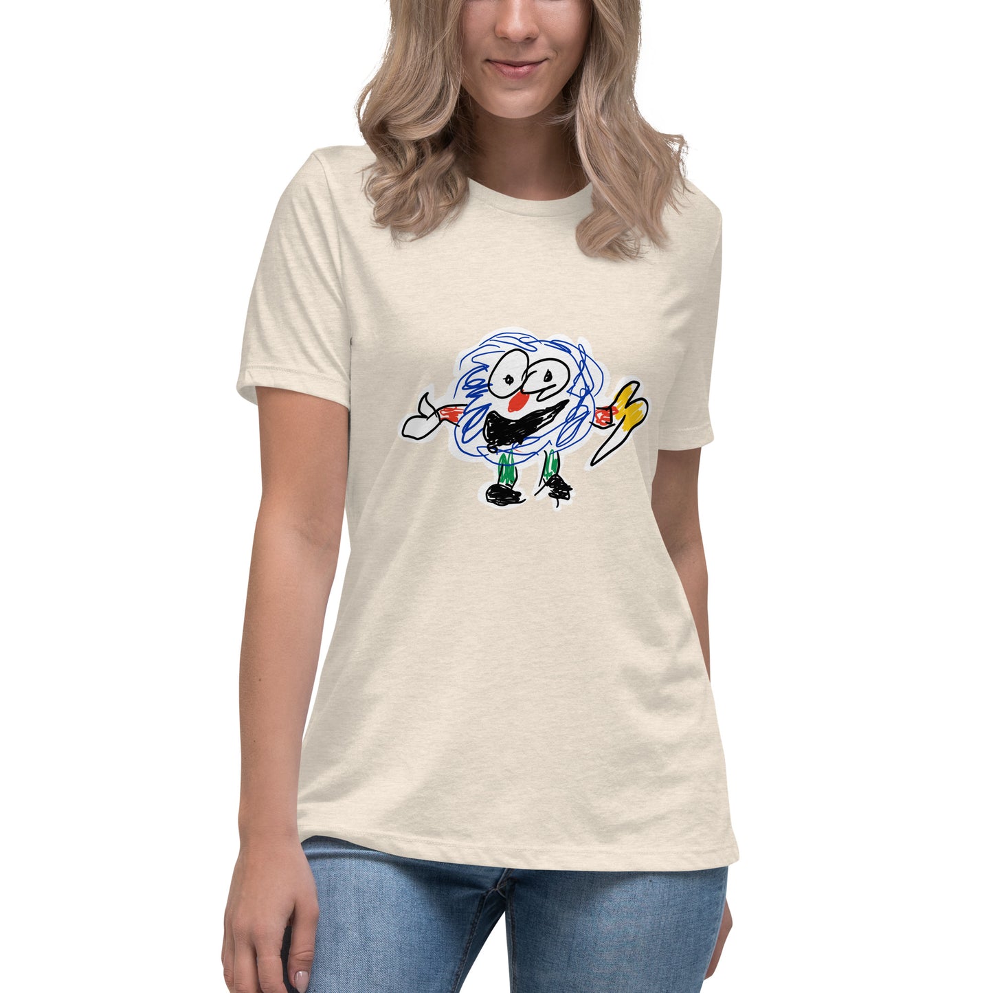Fluffy Man Women's Relaxed Tee