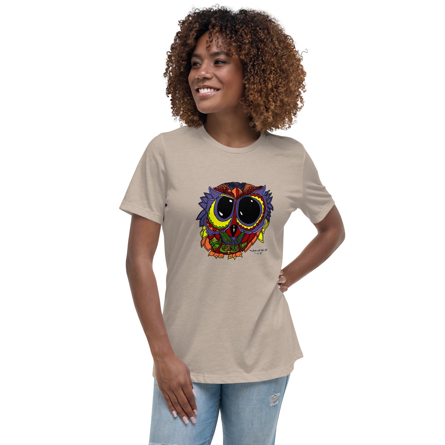 Malcolm's Owl Women's Relaxed Tee