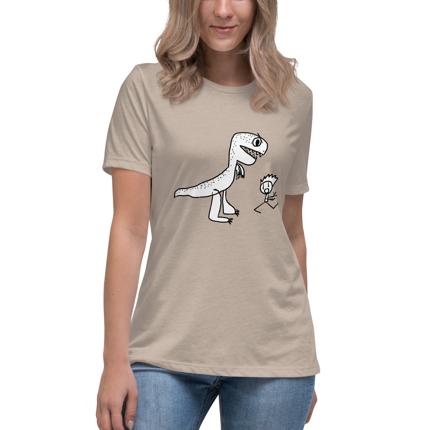 Dino Chase Women's Relaxed Tee