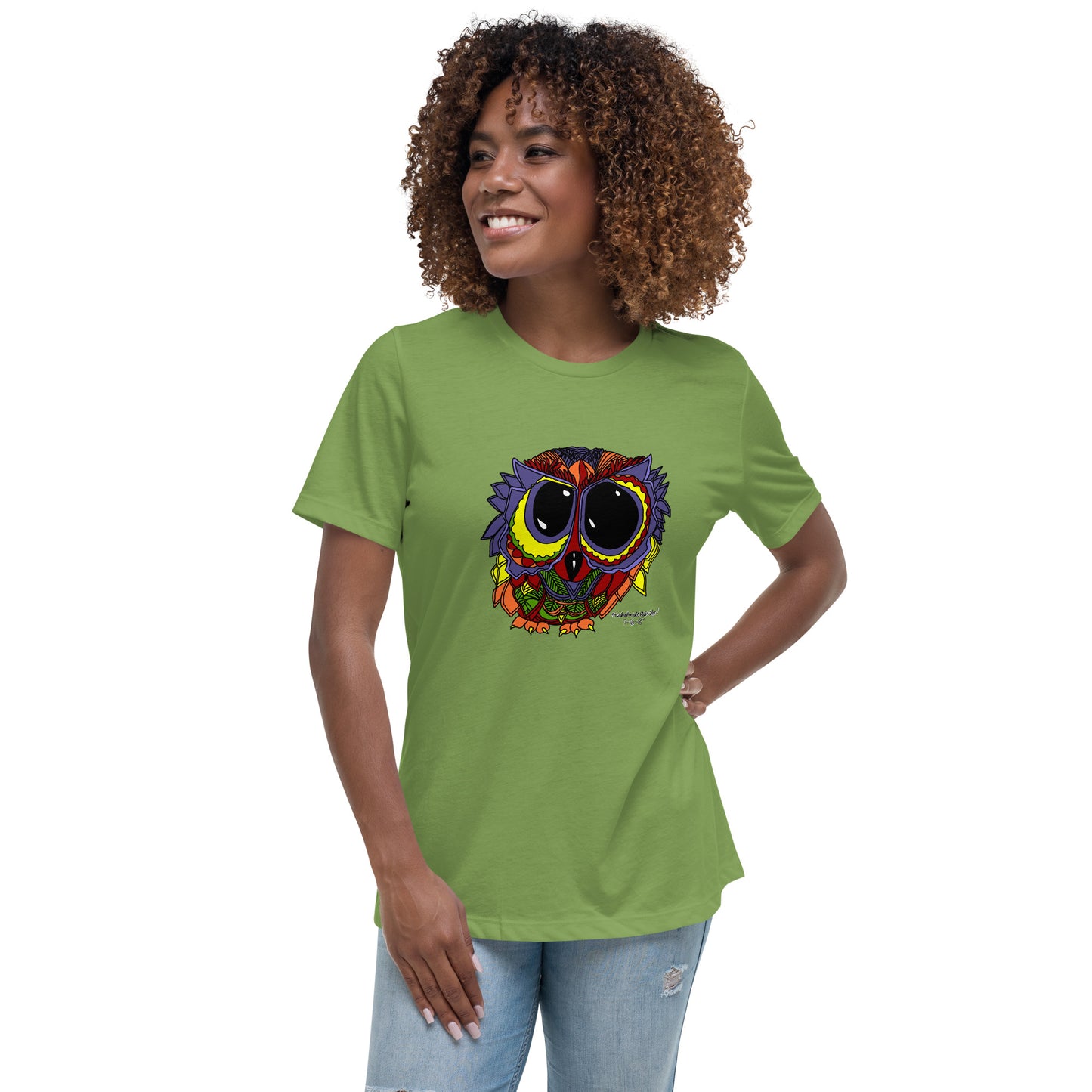 Malcolm's Owl Women's Relaxed Tee