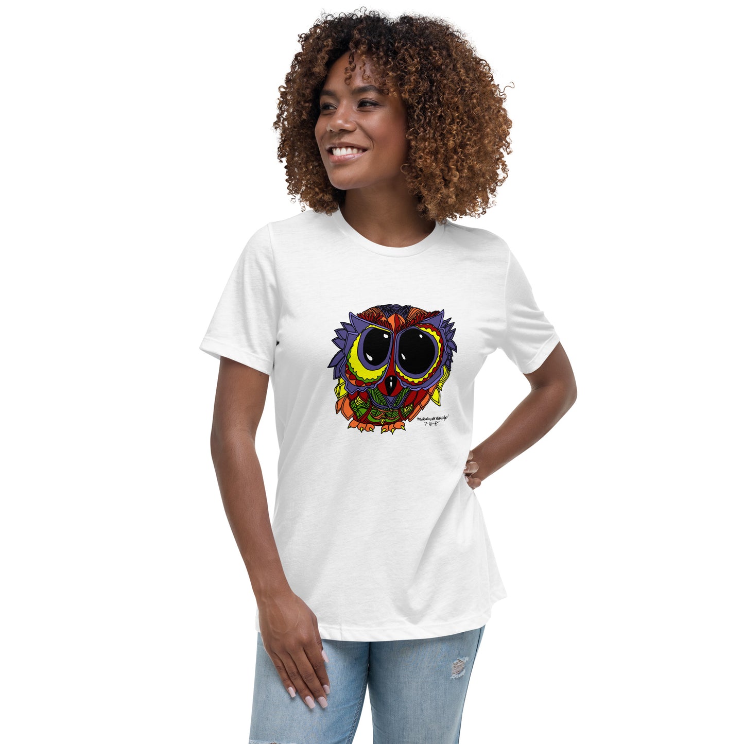 Malcolm's Owl Women's Relaxed Tee