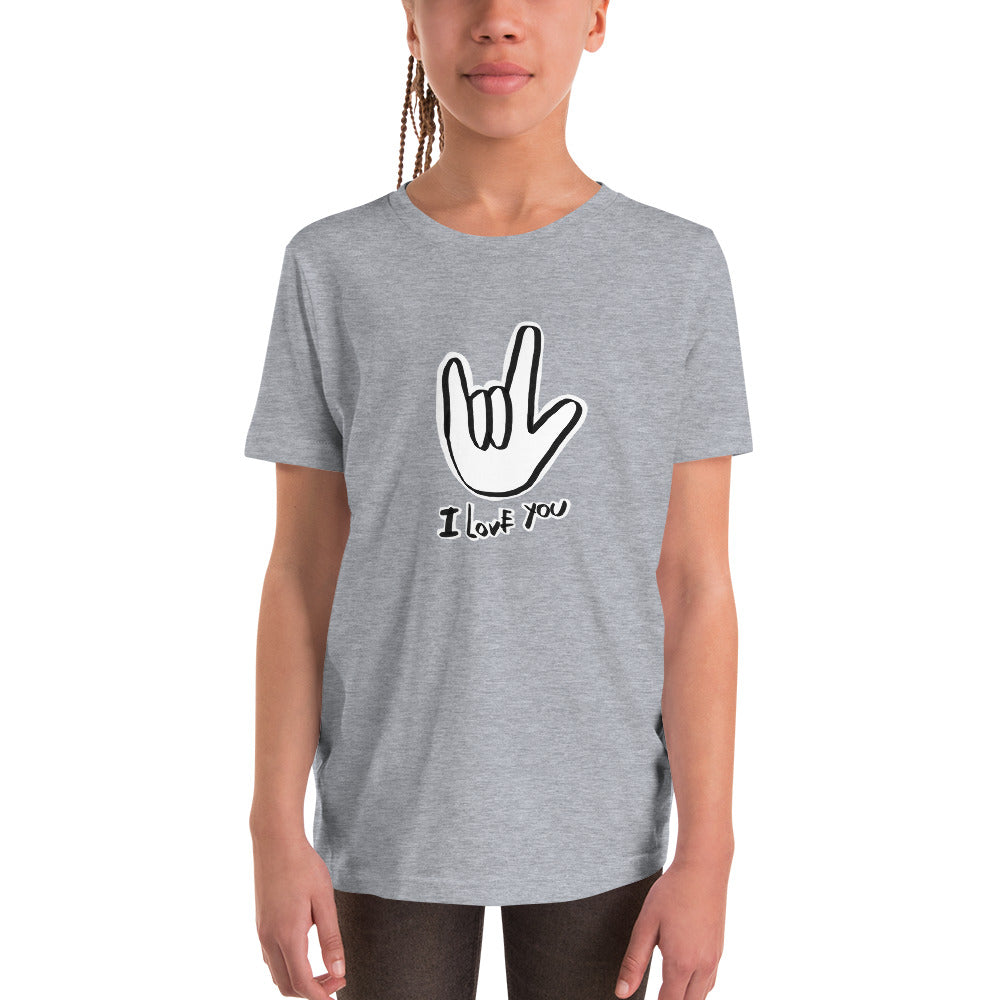 I Love You ASL Youth Tee
